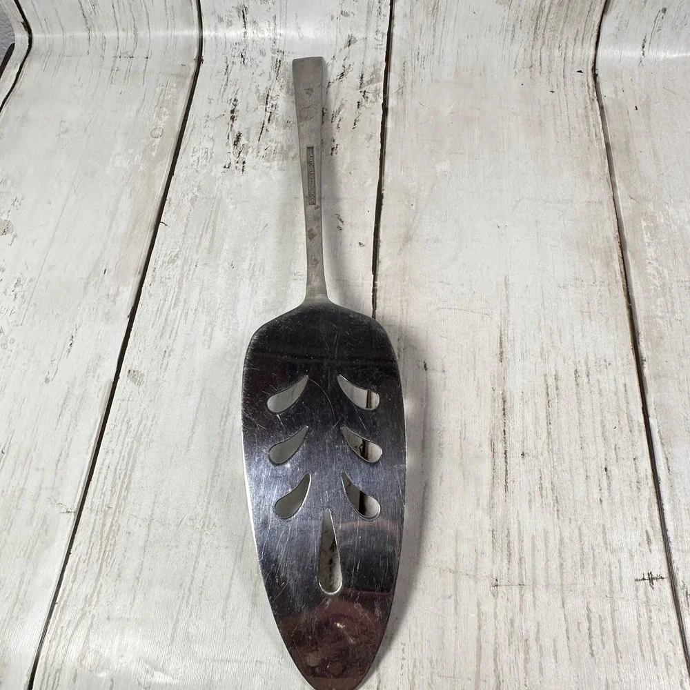 Oxford Hall OXH3 Stainless Japan Roses Burnished Handle Pie Server Flatware‎